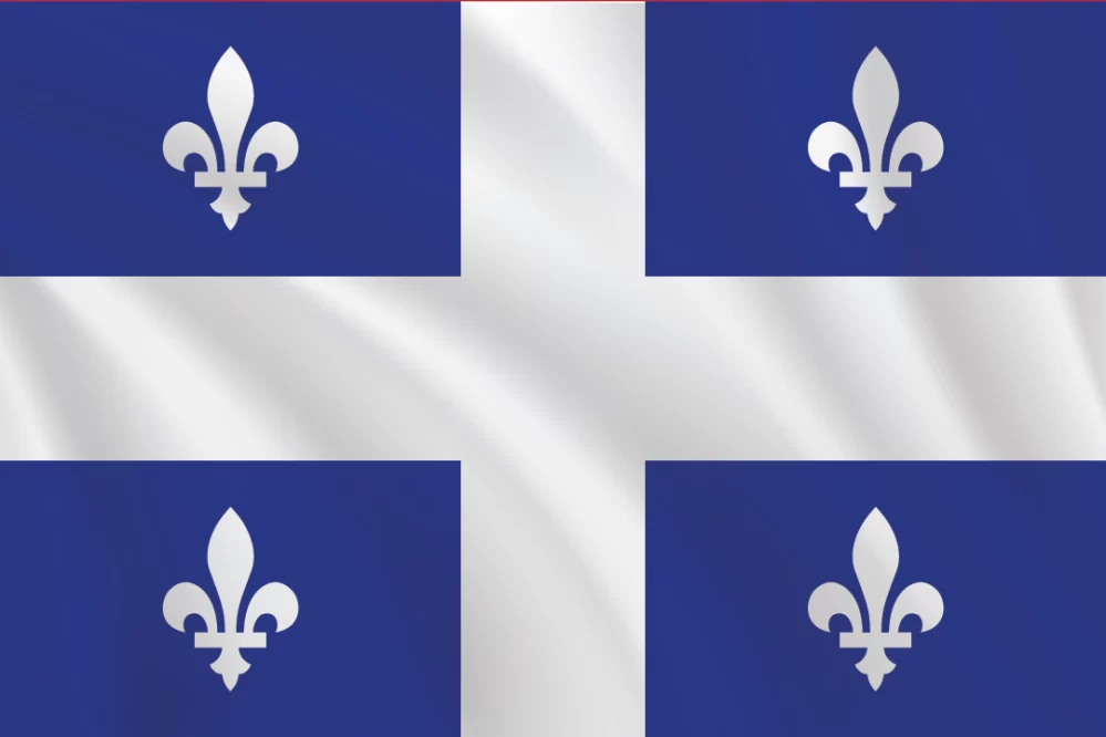 Flags of Canada - 2:3 Ratio Quebec Flag