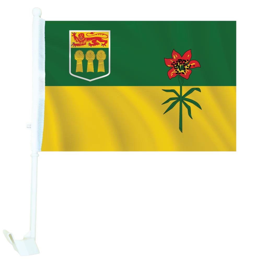 Flags of Canada - Saskatchewan Car Flag