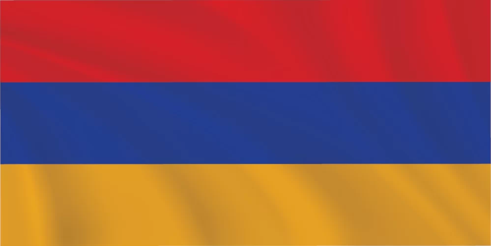 Flags of the World 1:2 Ratio Armenia Flag