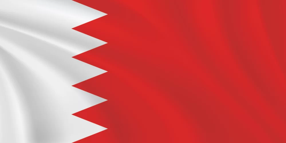 Flags of the World 1:2 Ratio Bahrain Flag