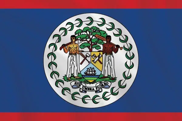 Flags of the World 2:3 Ratio Belize Flag