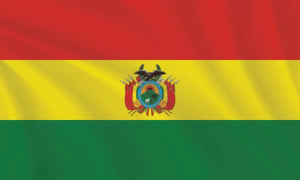 Flags of the World - 3:5 Ratio Bolivia Flag