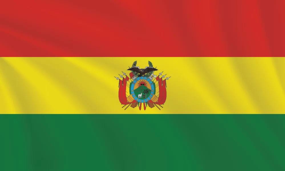 Flags of the World - 3:5 Ratio Bolivia Flag