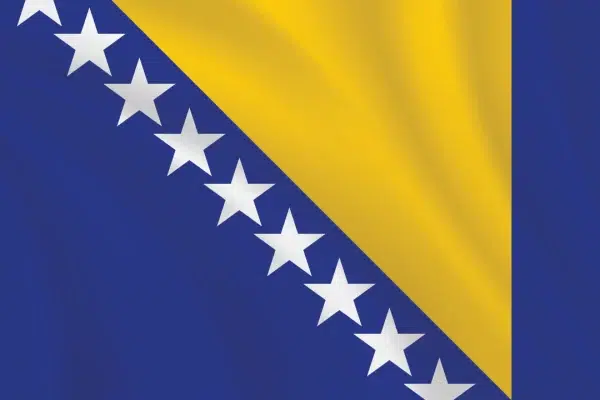 Flags of the World 2:3 Ratio Bosnia and Herzegovina Flag