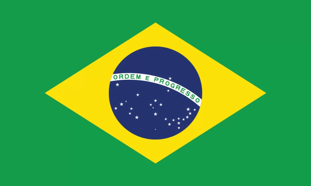 3:5 Ratio Brazil Flag