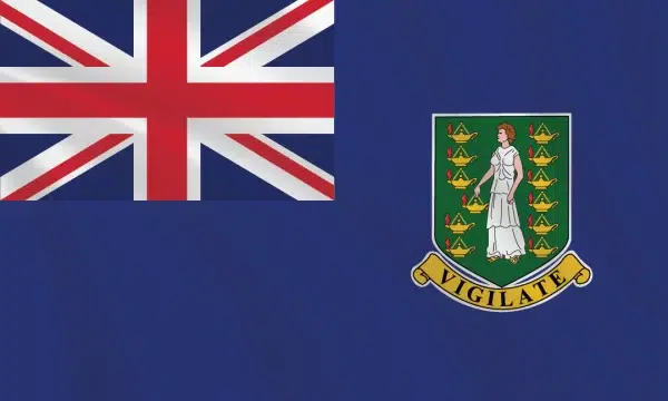 3:5 Ratio British Virgin Islands Flag