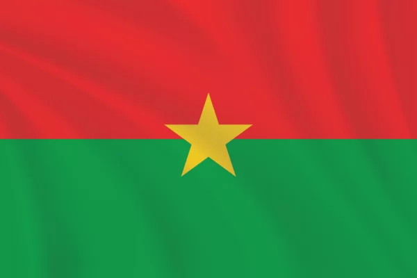 Flags of the World 2:3 Ratio Burkina Faso Flag