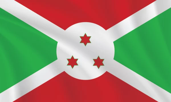 3:5 Ratio Burundi Flag