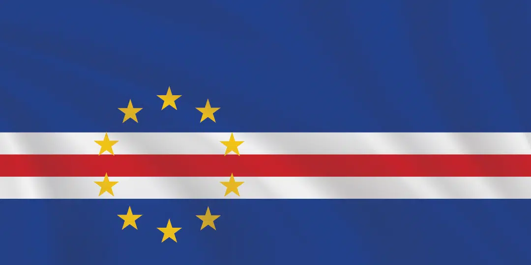 Flags of the World 1:2 Ratio Cabo Verde Flag