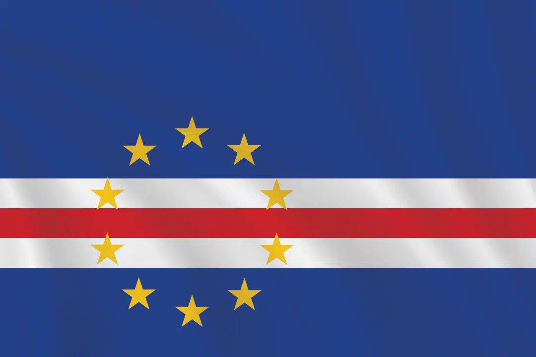 Flags of the World 2:3 Ratio Cabo Verde Flag