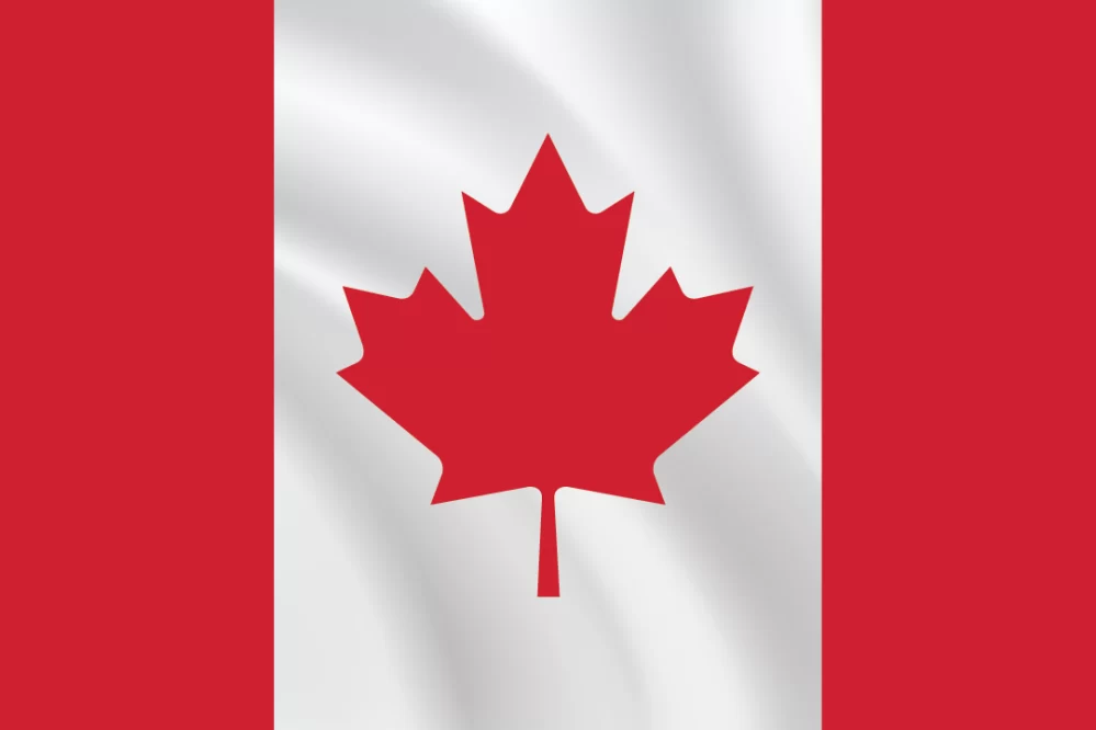 Flags of the World 2:3 Ratio Canada Flag
