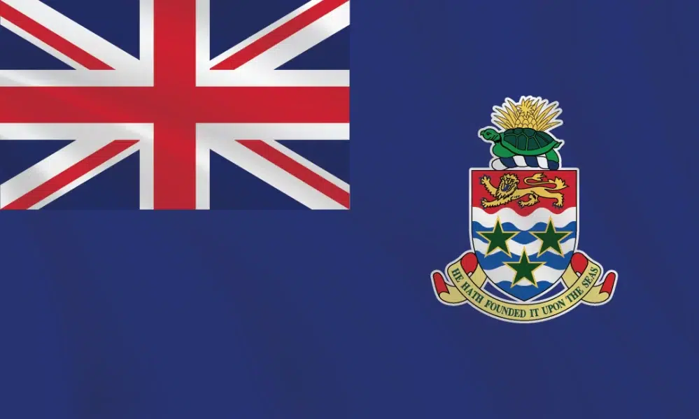 3:5 Ratio Cayman Islands Flag