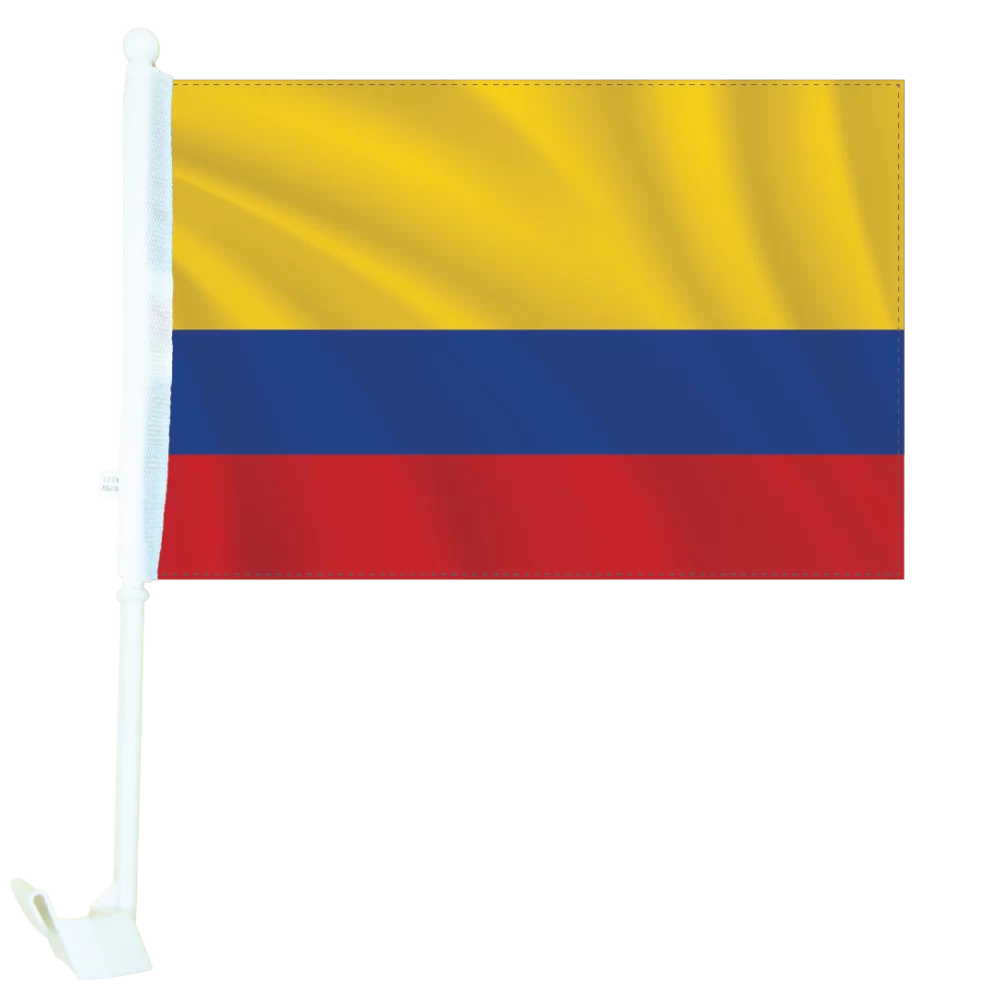 Flags of the World - Columbia Car Flag