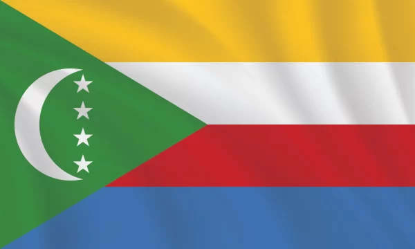 3:5 Ratio Comoros Flag