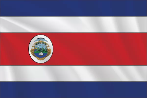Flags of the World 2:3 Ratio Costa Rica Flag | The Flag Shop