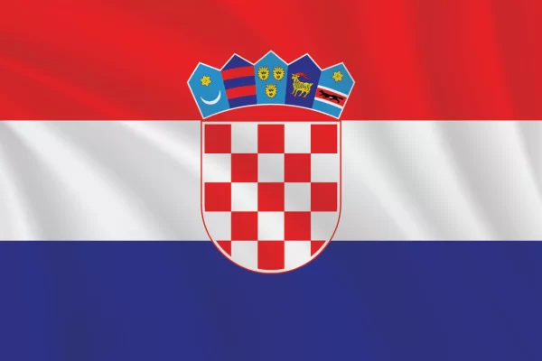 Croatia Stick Flag