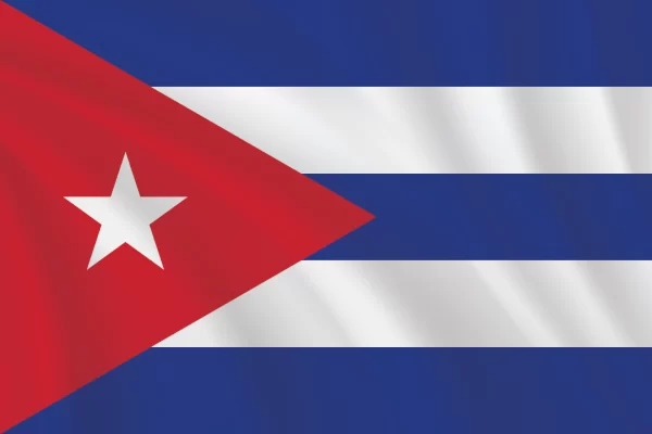 Flags of the World 2:3 Ratio Cuba Flag