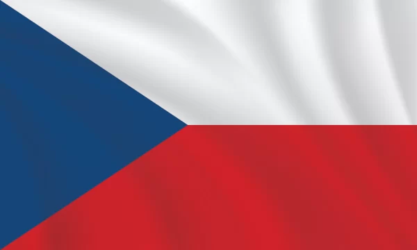 3:5 Ratio Czech Republic Flag