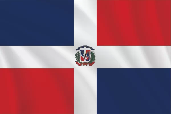 Flags of the World 2:3 Ratio Dominican Republic Flag