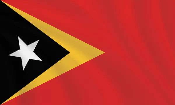 3:5 Ratio East Timor Flag