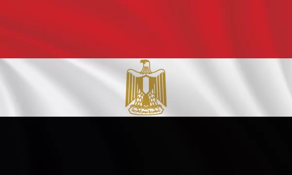3:5 Ratio Egypt Flag