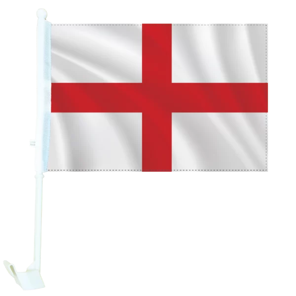 Flags of the World - England (St. George's Cross) Car Flag