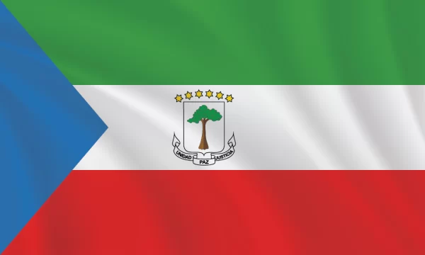 3:5 Ratio Equatorial Guinea Flag