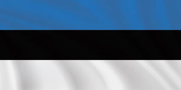 Flags of the World 1:2 Ratio Estonia Flag