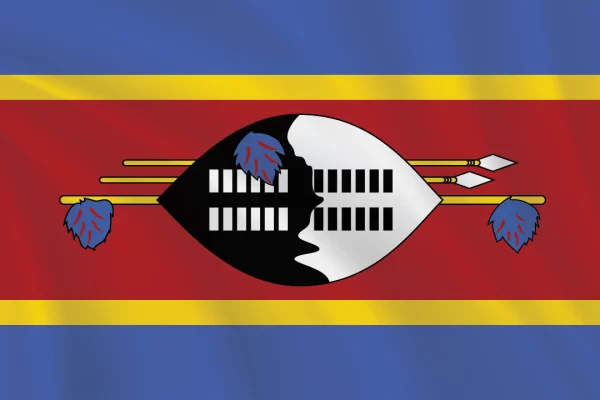 Flags of the World 2:3 Ratio Eswatini Flag