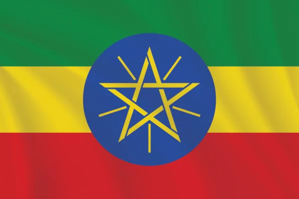 Flags of the World 2:3 Ratio Ethiopia Flag