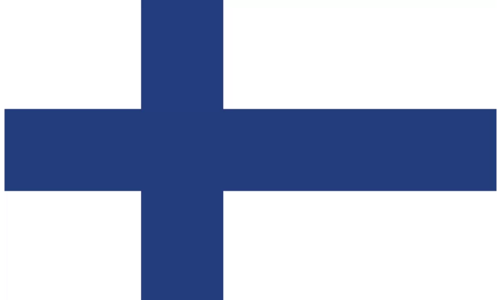 3:5 Ratio Finland Flag