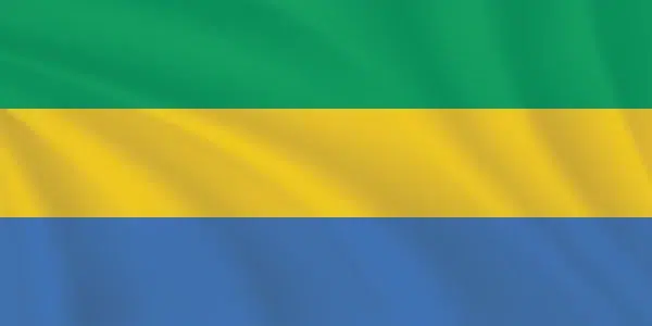 Flags of the World 1:2 Ratio Gabon Flag