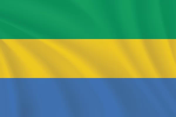 Flags of the World 2:3 Ratio Gabon Flag