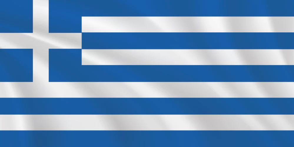 Flags of the World 1:2 Ratio Greece Flag
