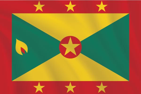 Flags of the World 2:3 Ratio Grenada Flag