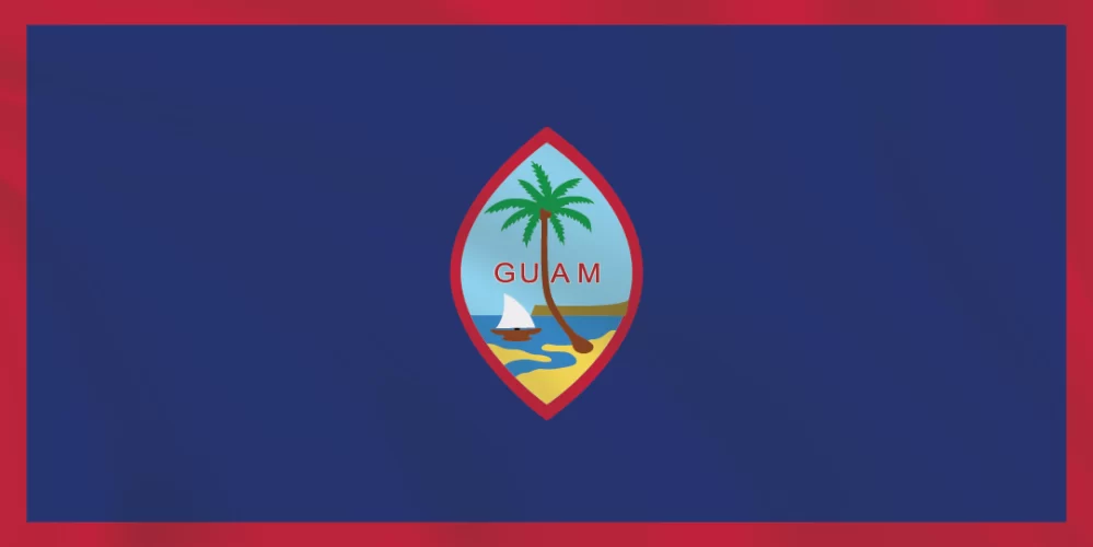 Flags of the World 1:2 Ratio Guam Flag
