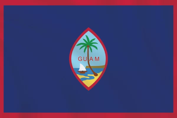 Flags of the World 2:3 Ratio Guam Flag