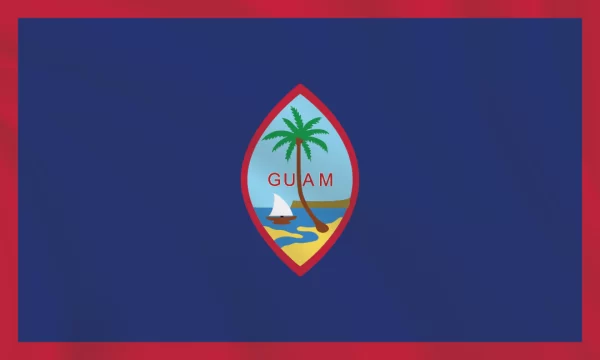 3:5 Ratio Guam Flag