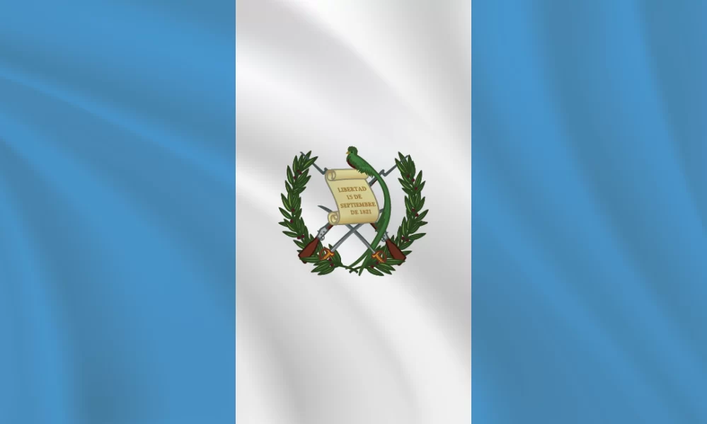 3:5 Ratio Guatemala Flag