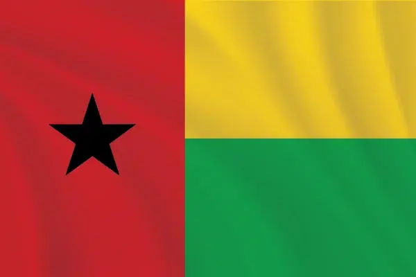 Flags of the World 2:3 Ratio Guinea-Bissau Flag