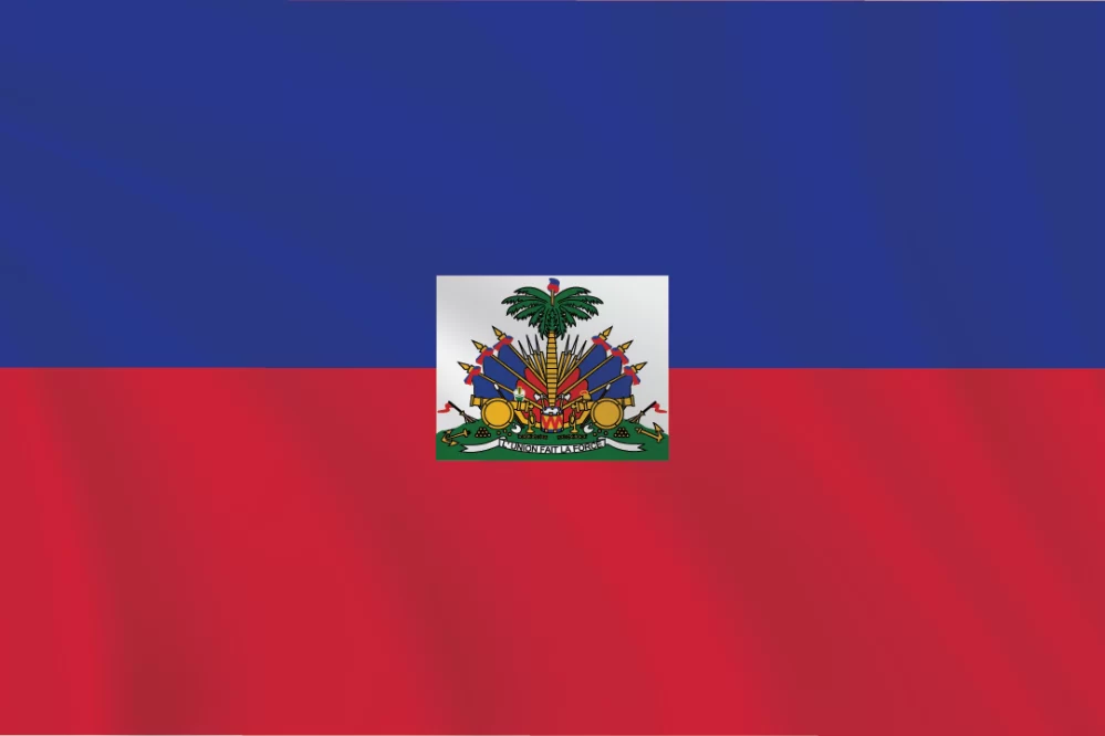 Flags of the World 2:3 Ratio Haiti Flag
