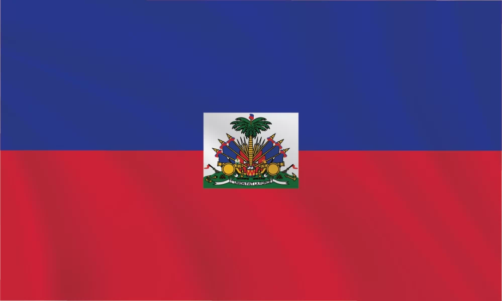 3:5 Ratio Haiti Flag