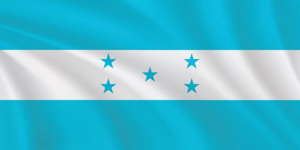Flags of the World 1:2 Ratio Honduras Flag