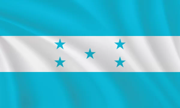 3:5 Ratio Honduras Flag