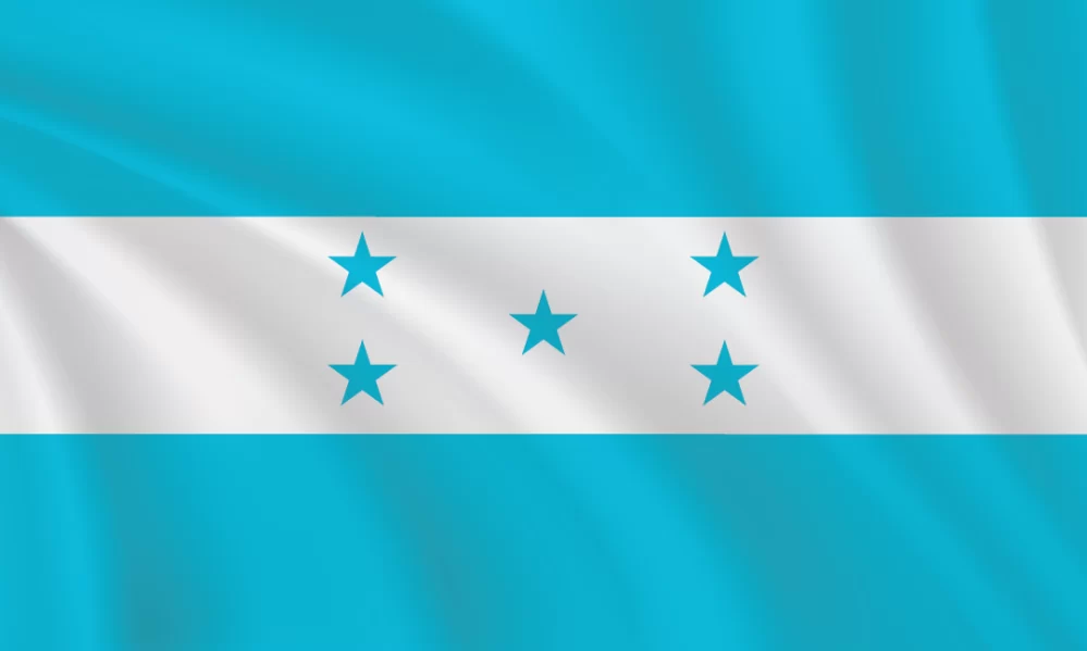 3:5 Ratio Honduras Flag