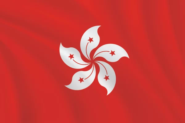 Flags of the World 2:3 Ratio Hong Kong Flag