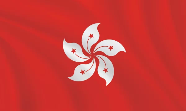 3:5 Ratio Hong Kong Flag