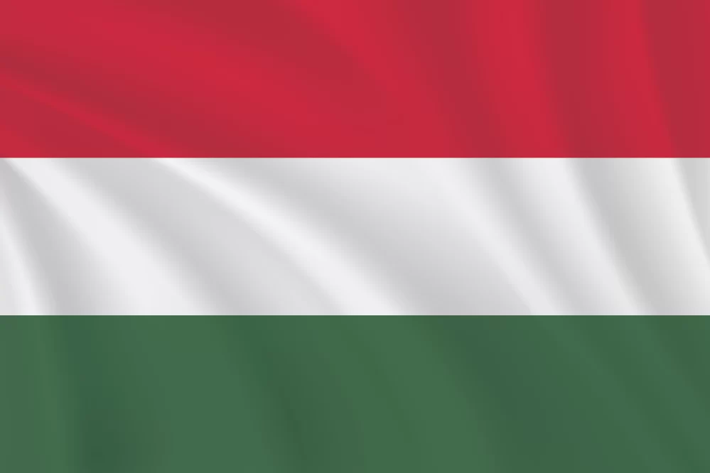 Flags of the World 2:3 Ratio Hungary Flag