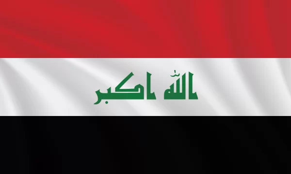 3:5 Ratio Iraq Flag