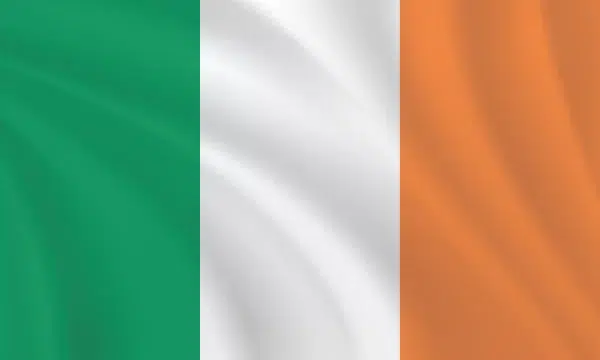 3:5 Ratio Ireland Flag